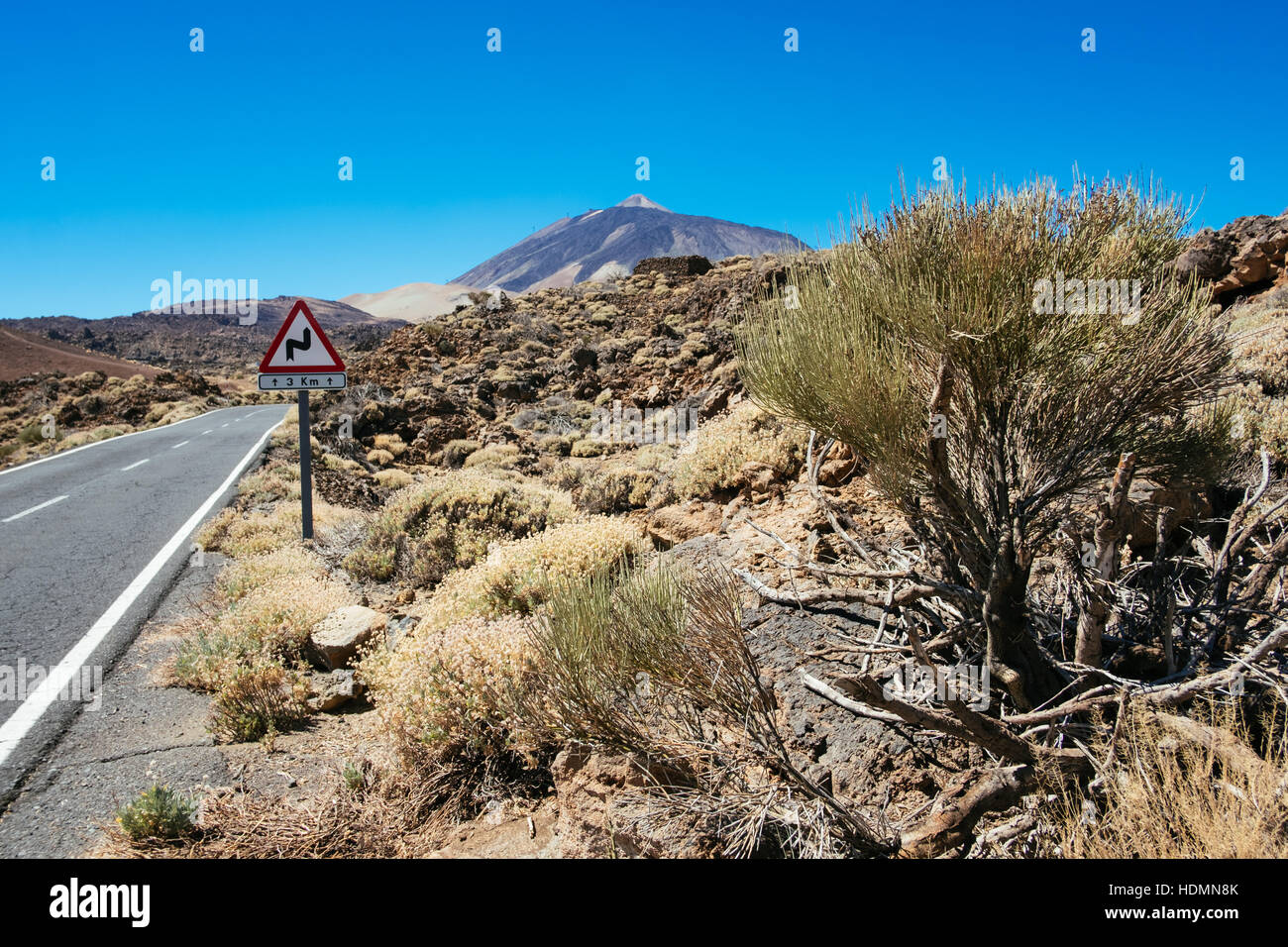 Teide national park,Tenerife, Canary Islands, Spain Stock Photo