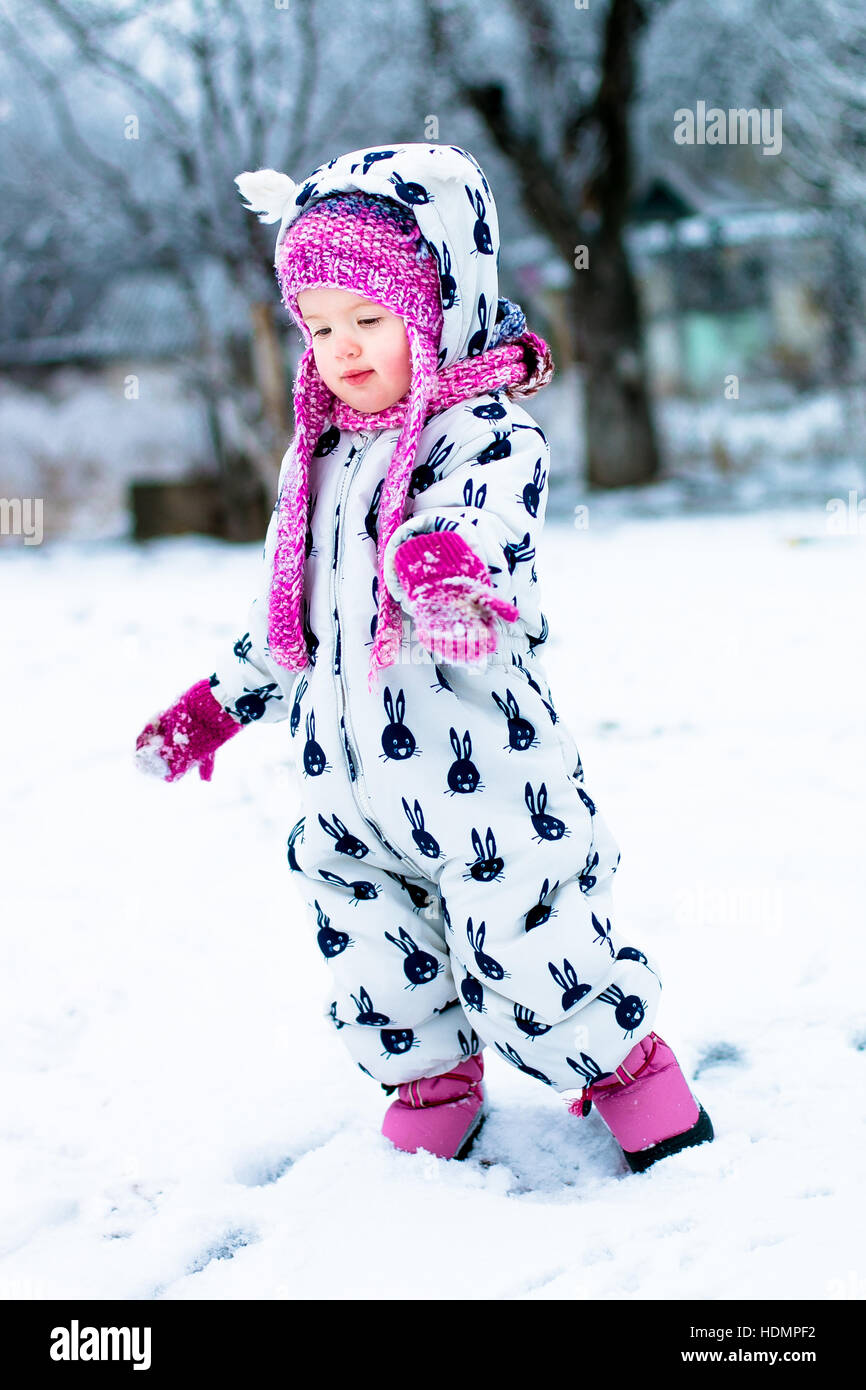 baby girl snow gloves