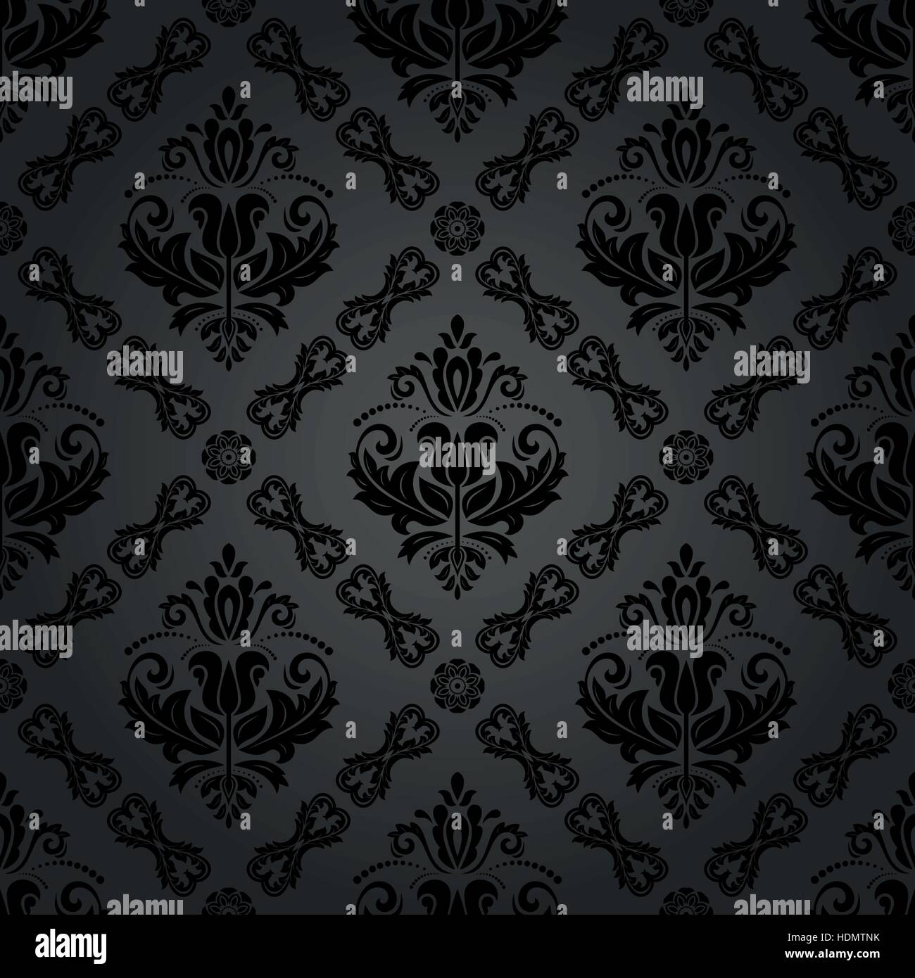 Seamless Damask Vector Background Stock Vector Image & Art - Alamy