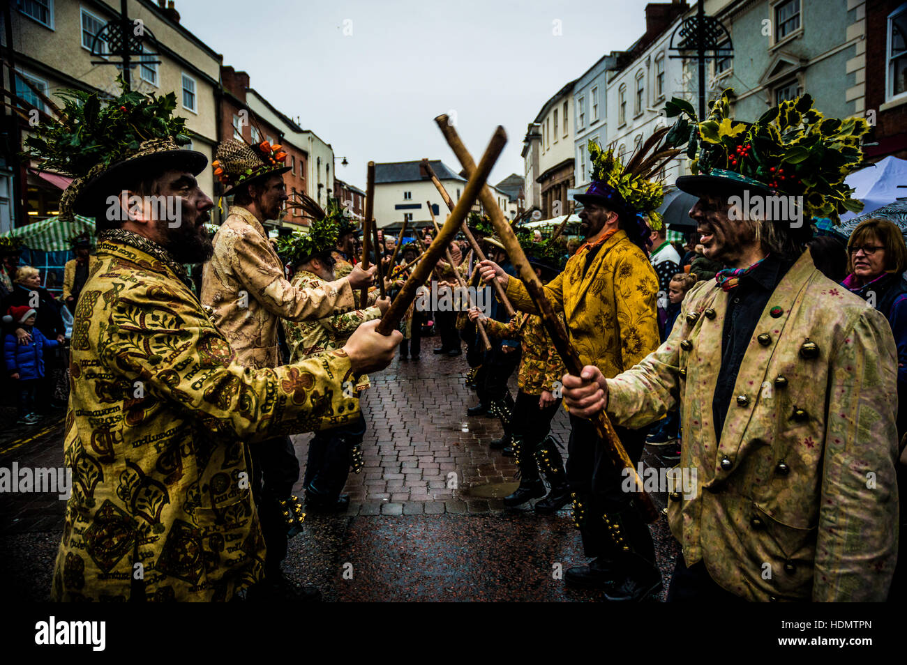 Leominster Morris folk dance group entertain crowds at Leominster's