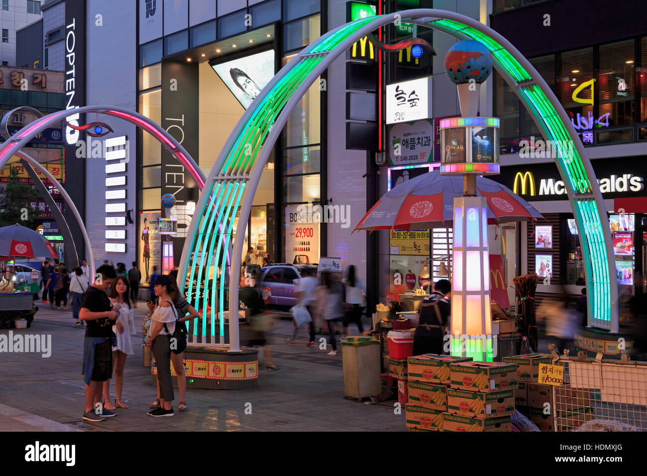 BIFF Square, Nampo District, Busan, South Korea, Asia Stock Photo - Alamy