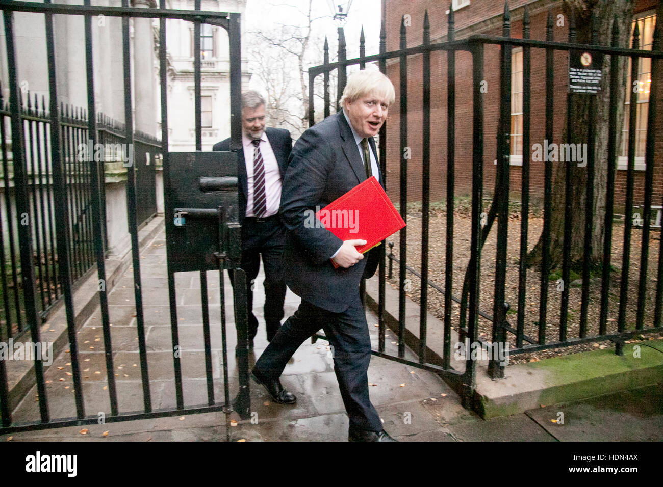 London, UK. 13th Dec, 2016. Boris Johnson, Foreign and Commonwealth Secretary  Credit:  amer ghazzal/Alamy Live News Stock Photo