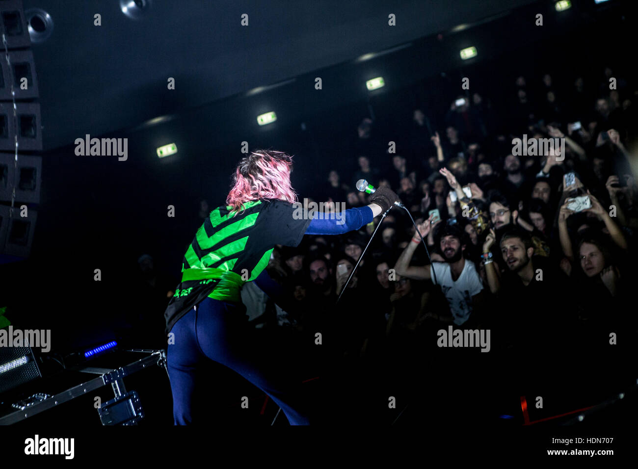 Milan, Italy. 13th December, 2016. experimental electronic band Crystal