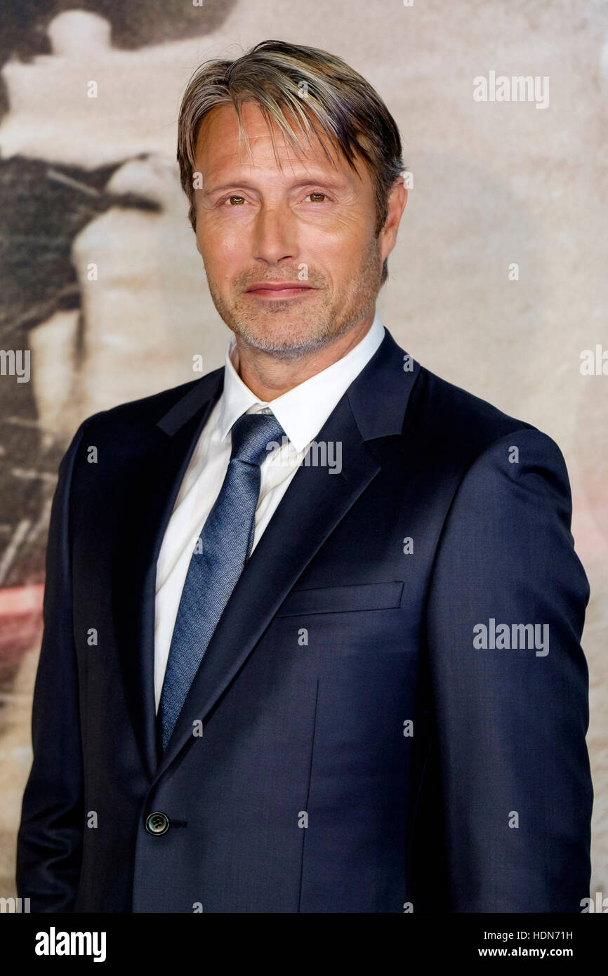 Mads Mikkelsen attends the Launch Event of ROGUE ONE: A STAR WARS STORY  on 13/12/2016 at  Tate Modern, Bankside, . Persons pictured: Mads Mikkelsen. Picture by Julie Edwards. Stock Photo