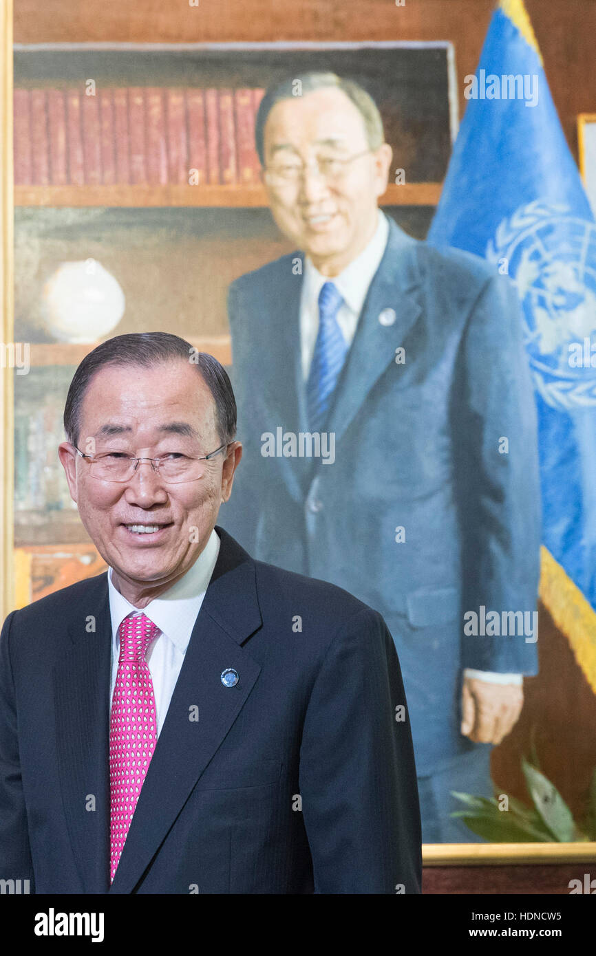 United Nations, UN headquarters in New York. 14th Dec, 2016. Outgoing ...