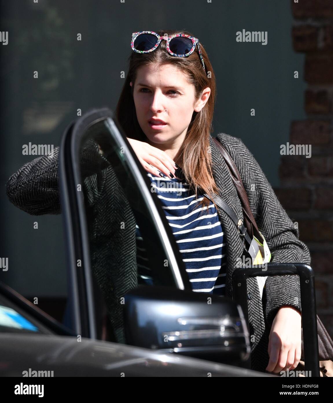 Anna Kendrick out in TriBeCa wearing no make-up Featuring: Anna ...