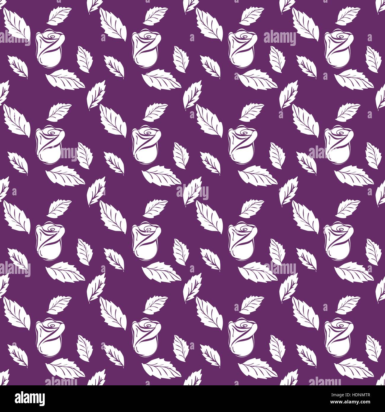 Seamless pattern roses Stock Vector Image & Art - Alamy