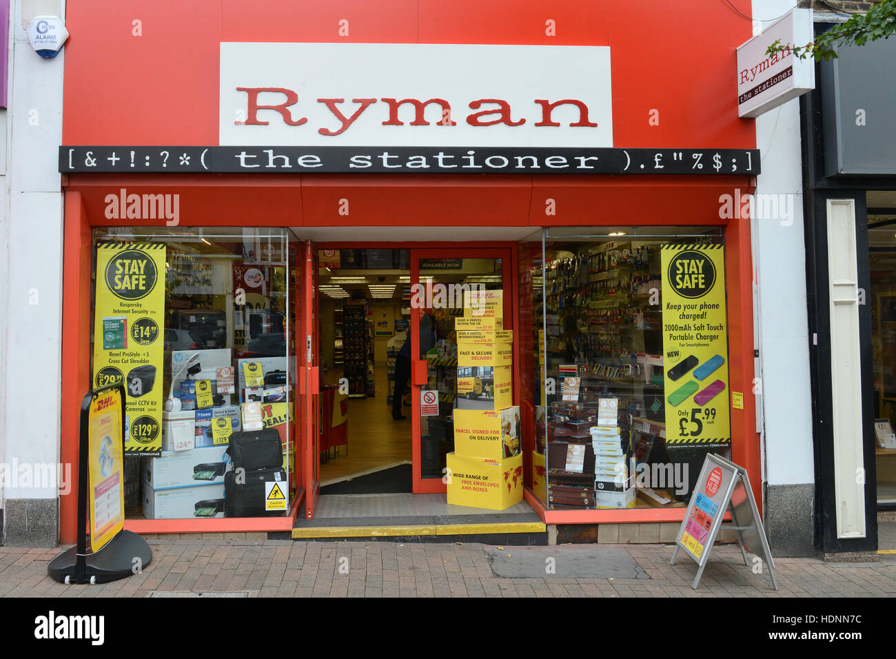 Ryman store front in Bromley, south London  Featuring: Ryman shop front Where: Bromley, United Kingdom When: 21 Oct 2016 Stock Photo