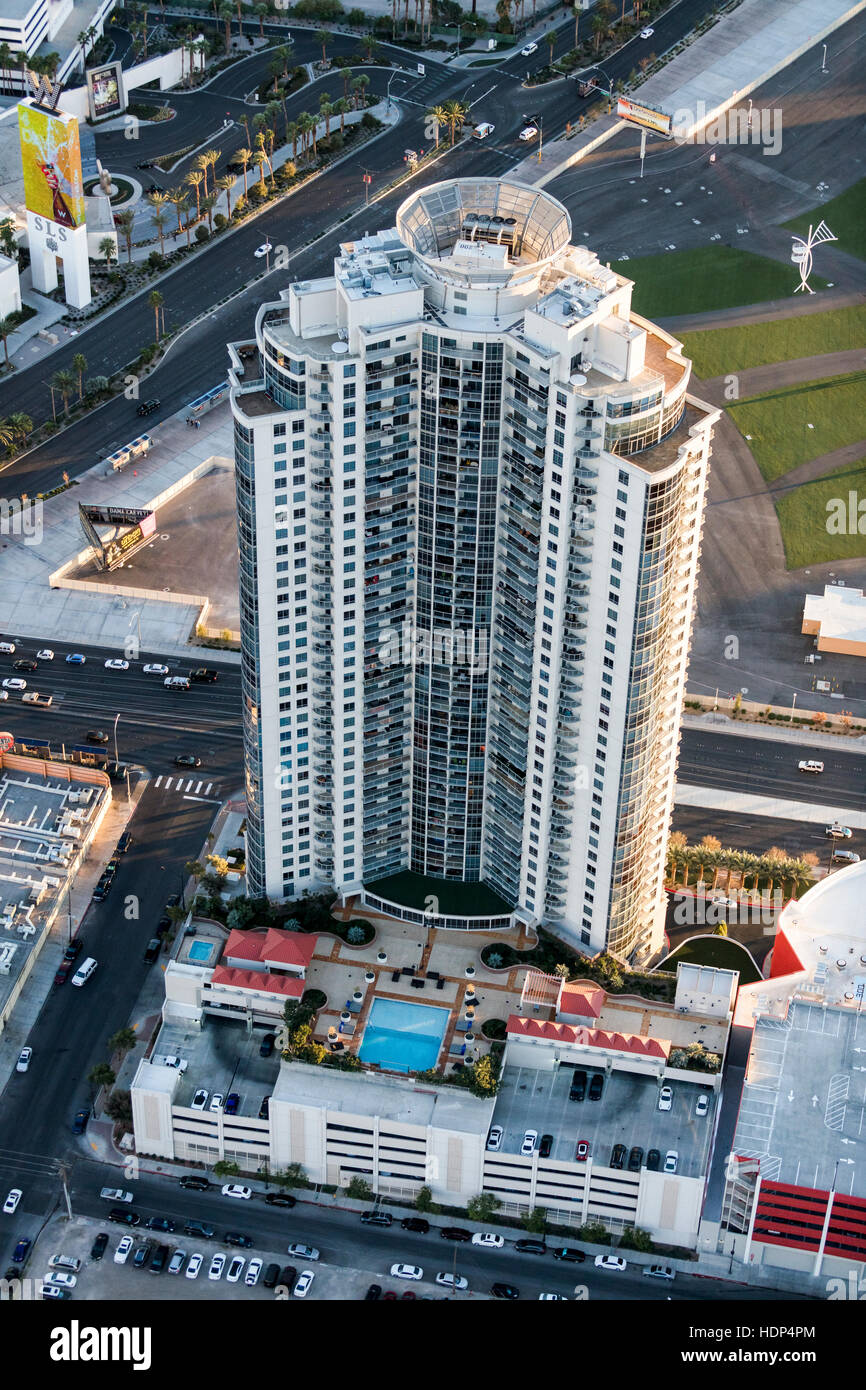 Las vegas residential apartment tower Stock Photo