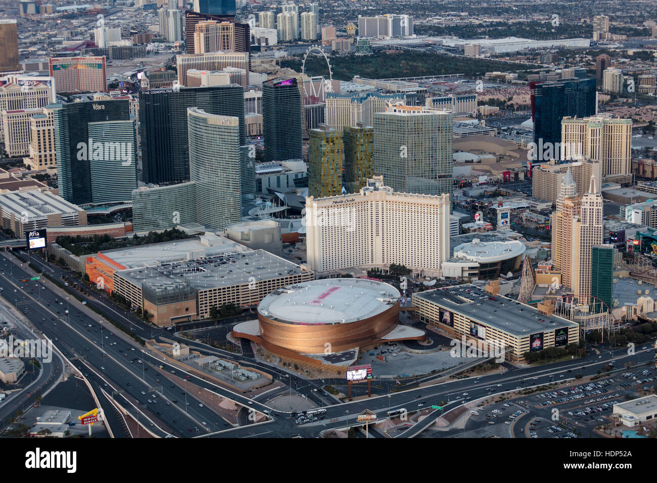 Aerial view of T-Mobile Arena on the Strip, Las Vegas, Nevada, USA Stock  Photo - Alamy