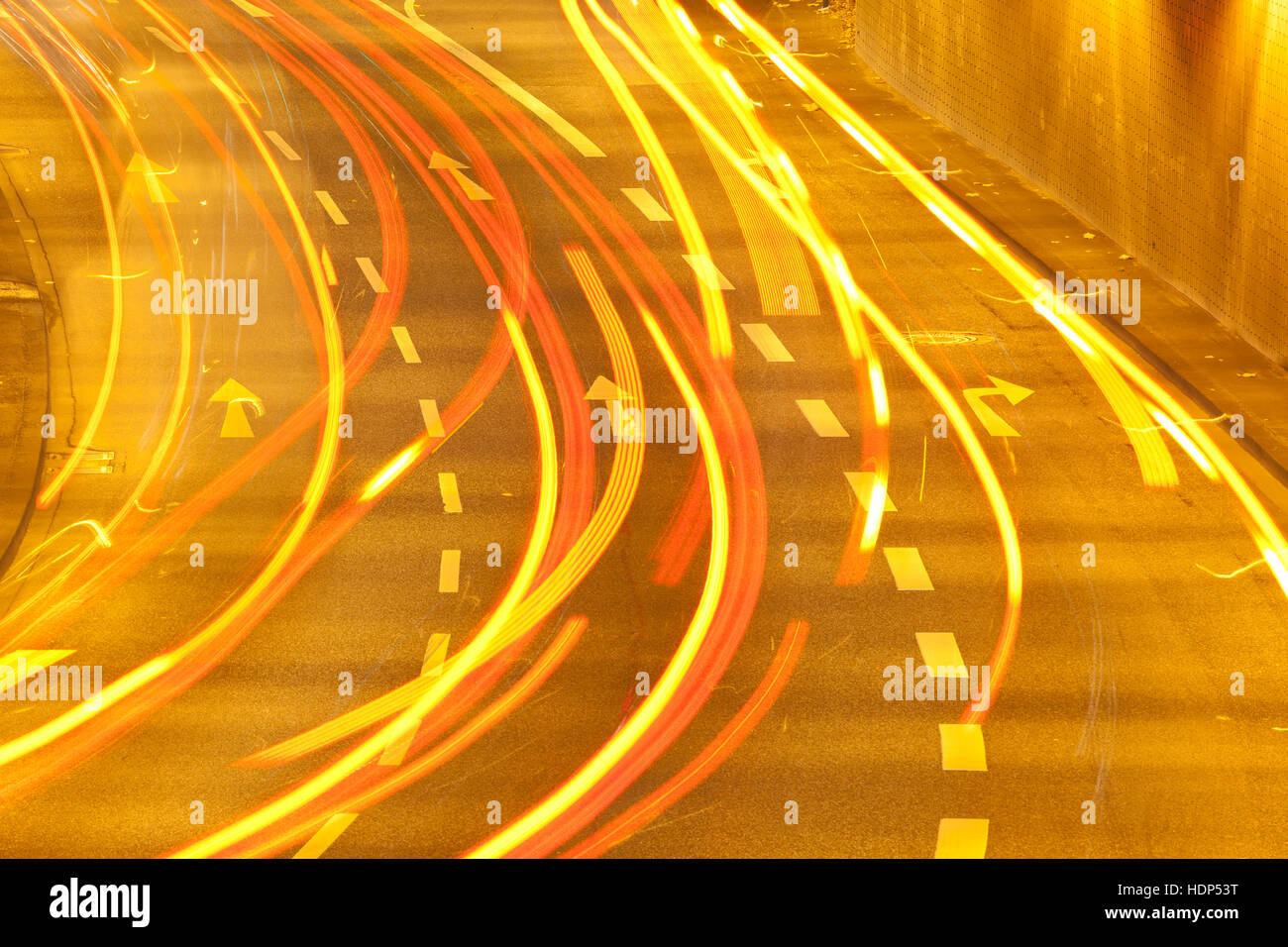 Europe, Germany, North Rhine-Westphalia, Cologne, short tunnel of the Ursula Street. Stock Photo