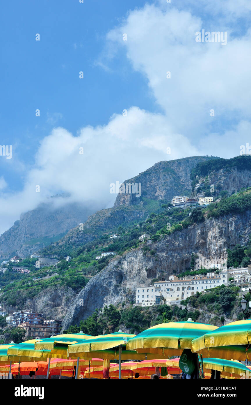 Towns of the amalfi coast hi-res stock photography and images - Alamy