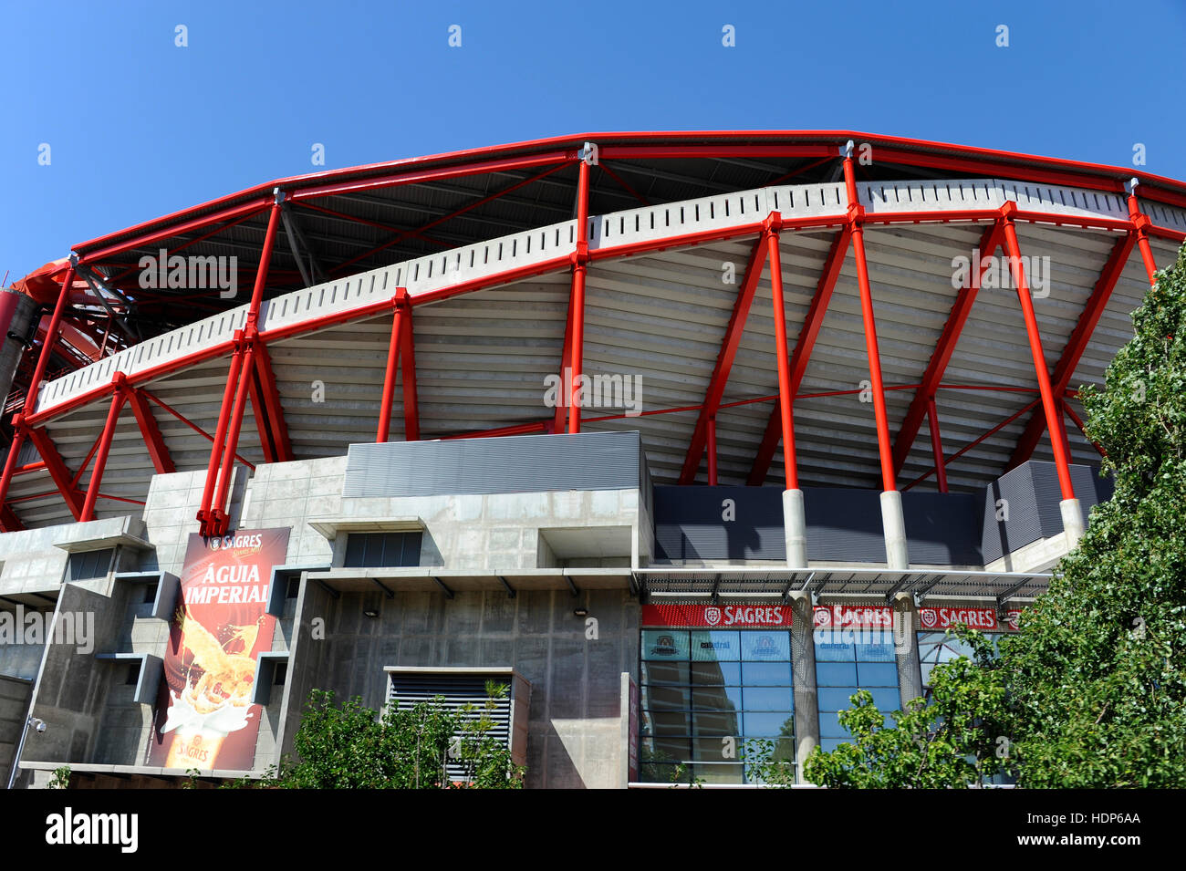 Estadio Da Luz Damon Lavelle Architect Benfica Football Stadium Lisboa Lisbon Portugal Stock Photo Alamy
