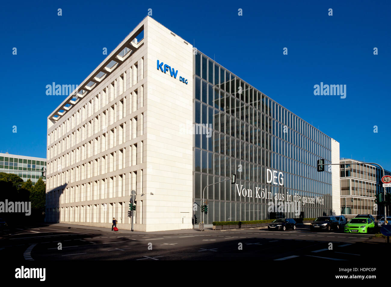 Germany, Cologne, headquarters of the  KFW DEG - Deutsche Investitions- und Entwicklungsgesellschaft mbH Stock Photo
