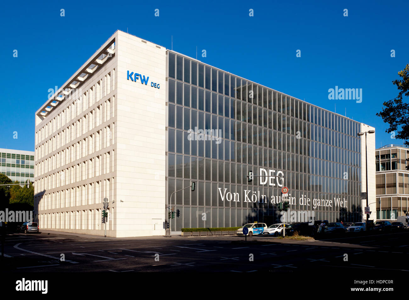 Germany, Cologne, headquarters of the  KFW DEG - Deutsche Investitions- und Entwicklungsgesellschaft mbH Stock Photo