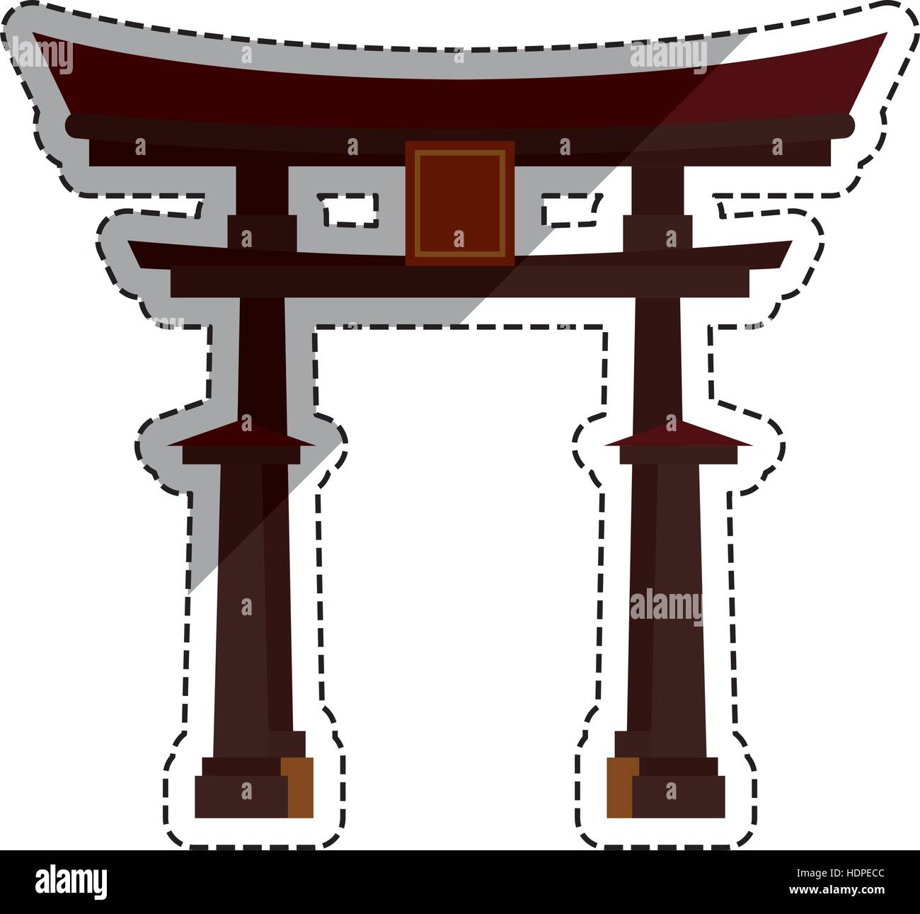Old Tokyo Tower Stock Vector Images Alamy