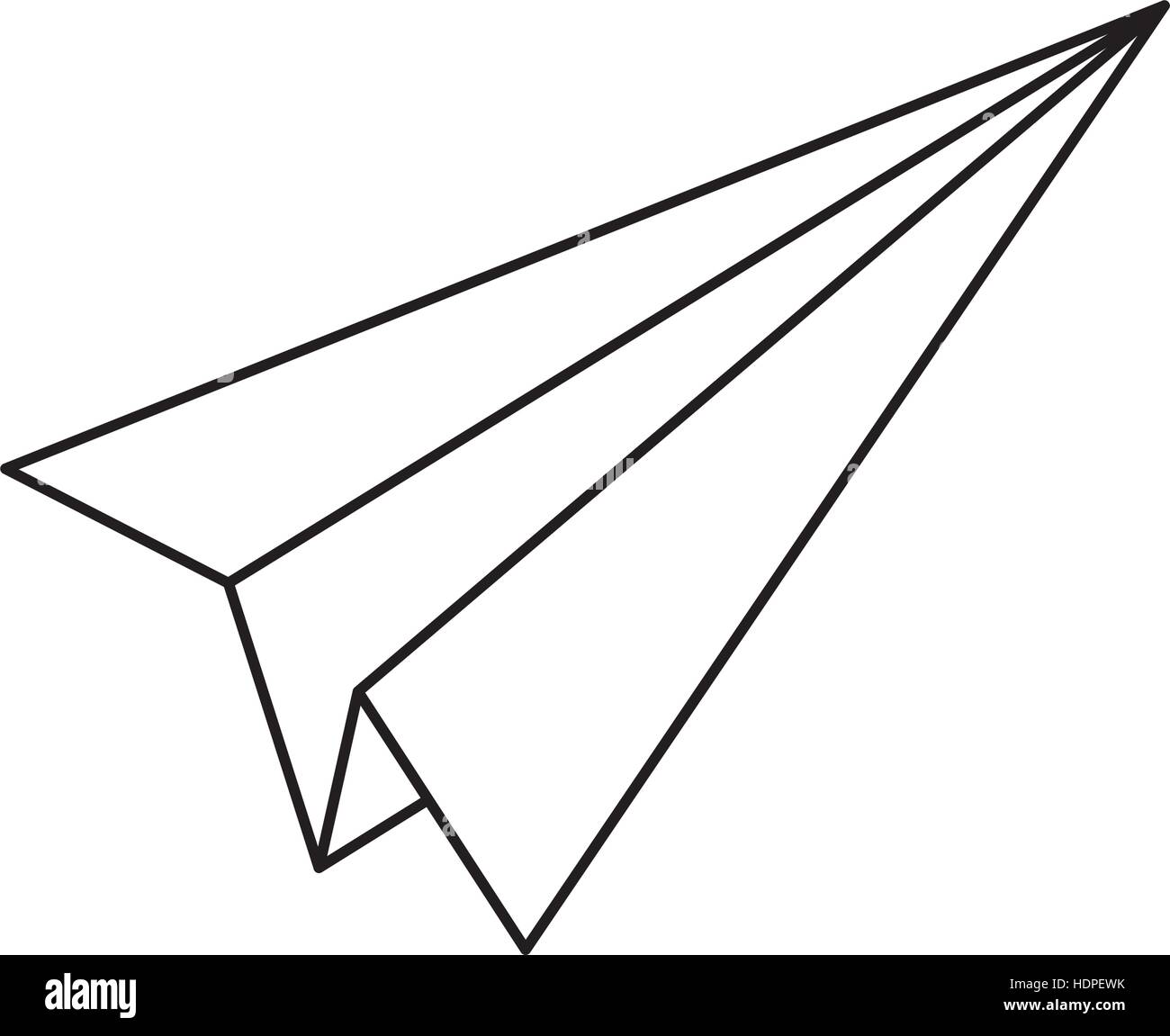Paper plane origami Stock Vector Image & Art Alamy