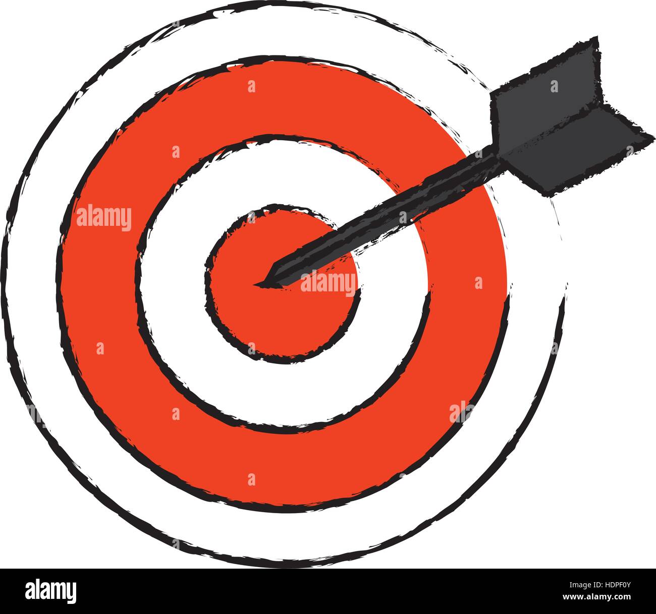 Dartboard target game Stock Vector Image &amp; Art - Alamy