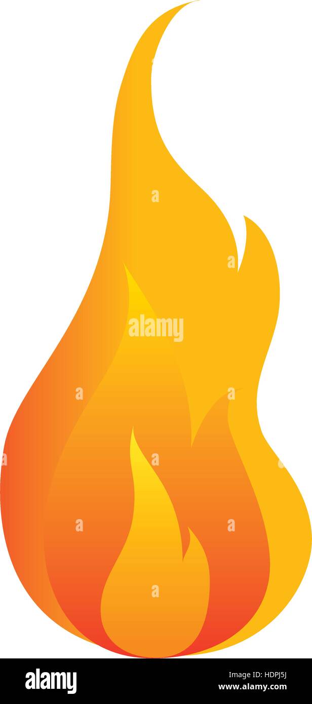 fire flame isolated icon vector illustration design Stock Vector Image ...