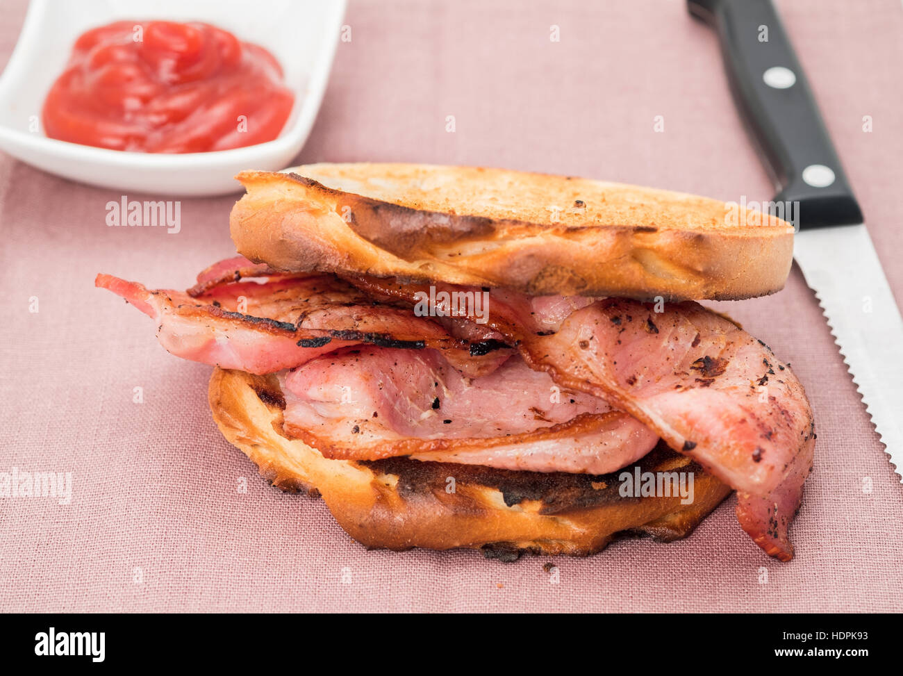 Bacon sandwich hires stock photography and images Alamy