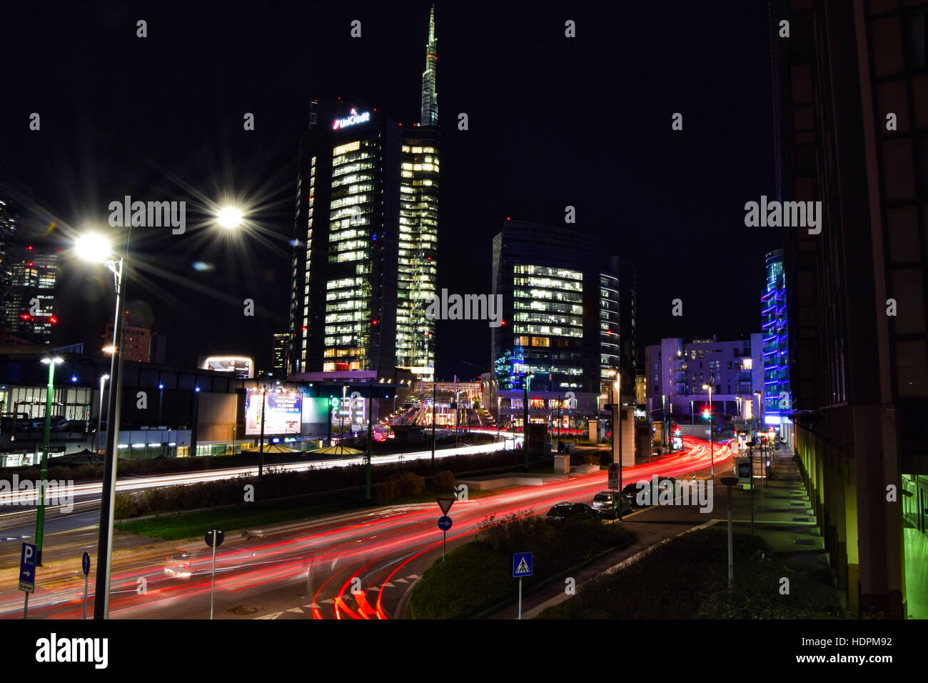 Blurry traffic lights hi-res stock photography and images - Alamy