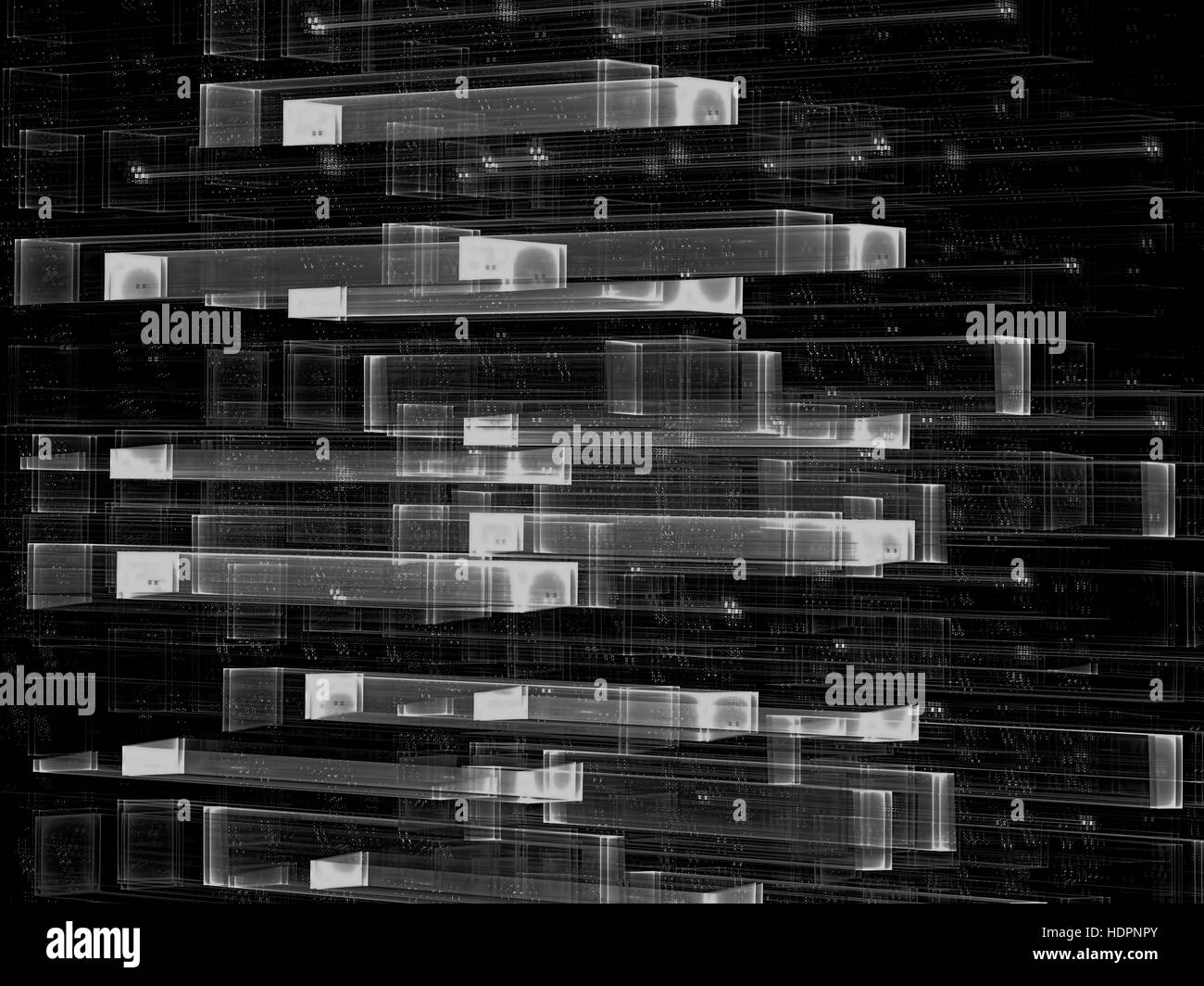 Glass grid - abstract digitally generated image Stock Photo - Alamy
