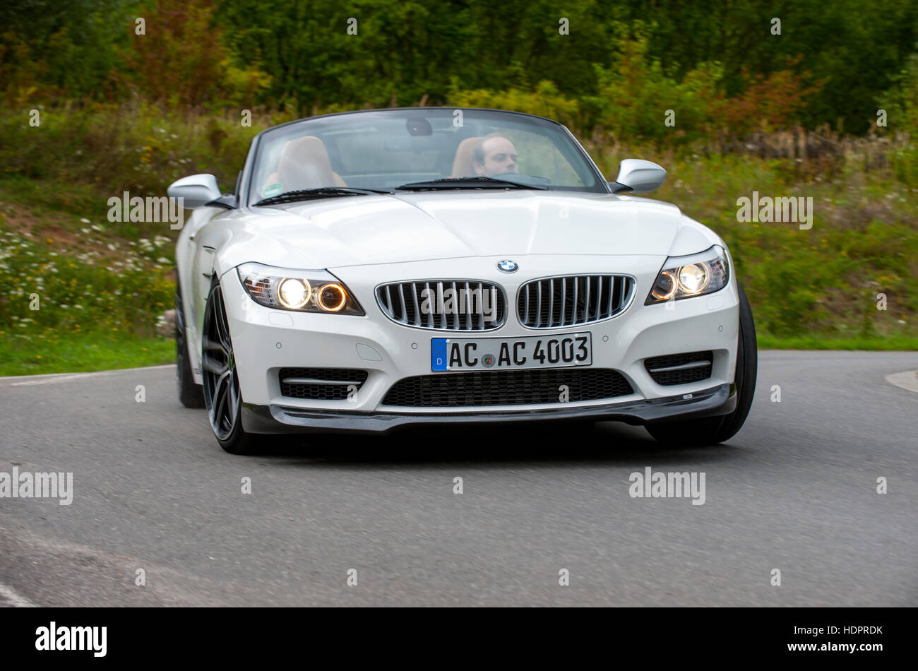 2010 AC Schnitzer BMW Z4M roadster sports car Stock Photo - Alamy