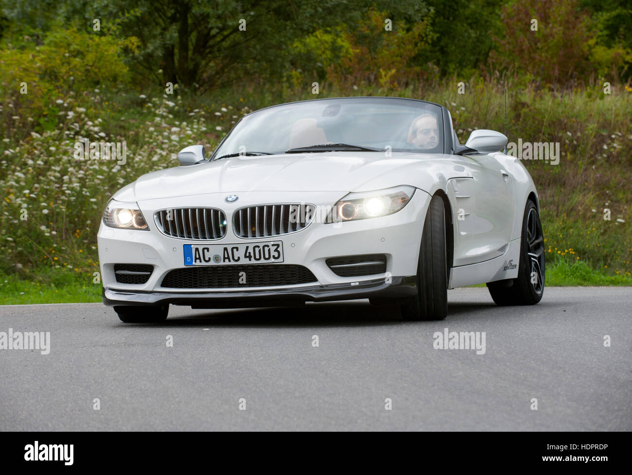2010 AC Schnitzer BMW Z4M roadster sports car Stock Photo - Alamy