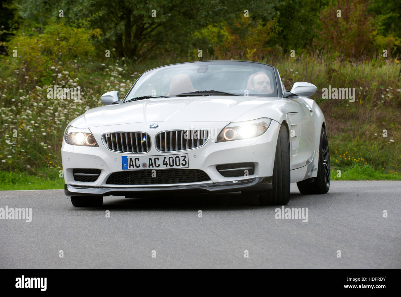 2010 AC Schnitzer BMW Z4M roadster sports car Stock Photo - Alamy
