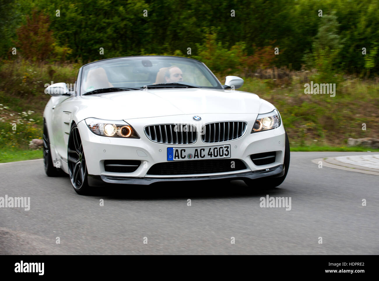 2010 AC Schnitzer BMW Z4M roadster sports car Stock Photo - Alamy