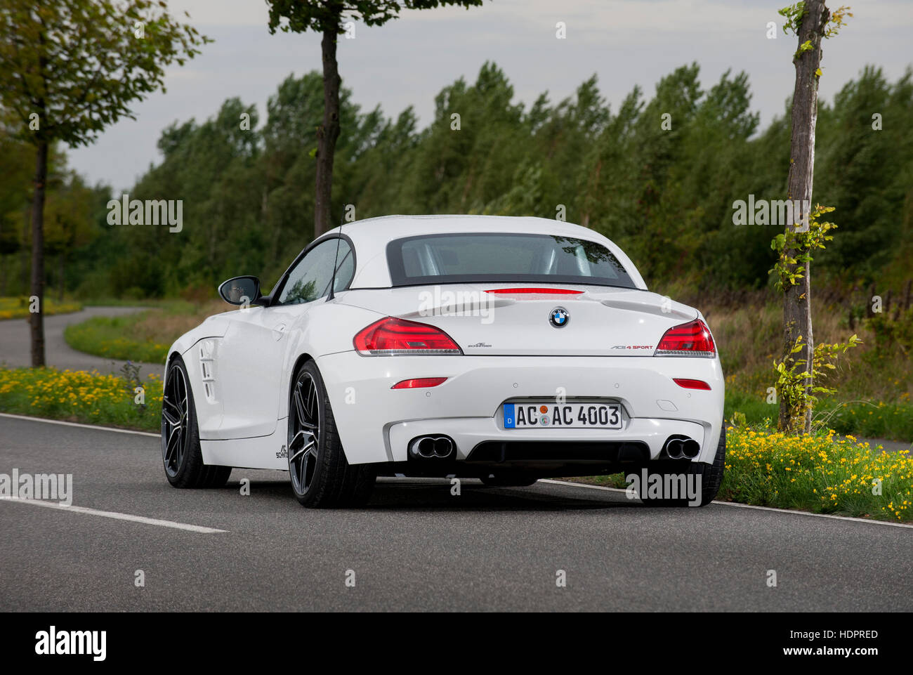 2010 AC Schnitzer BMW Z4M roadster sports car Stock Photo - Alamy