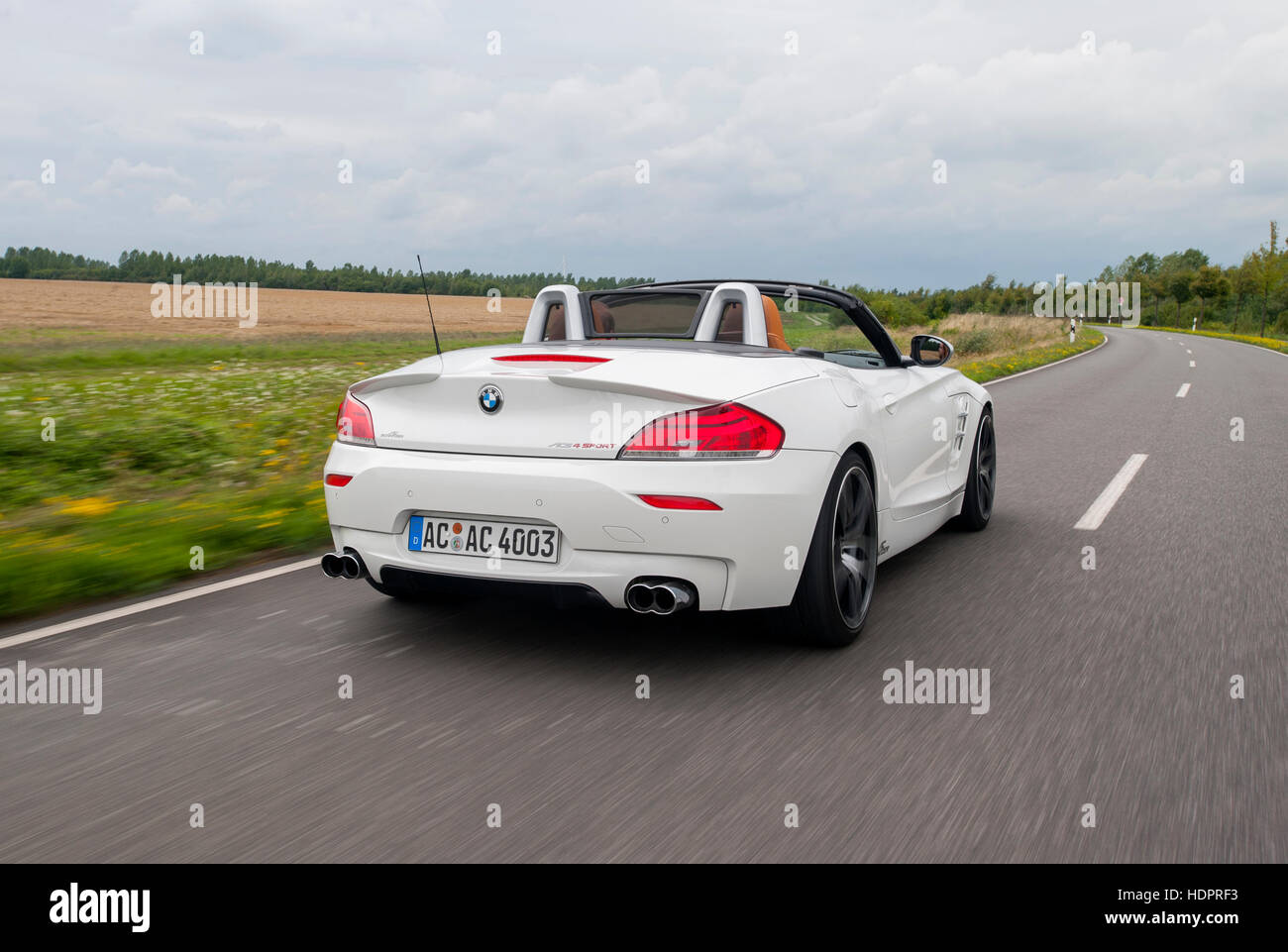 2010 AC Schnitzer BMW Z4M roadster sports car Stock Photo - Alamy