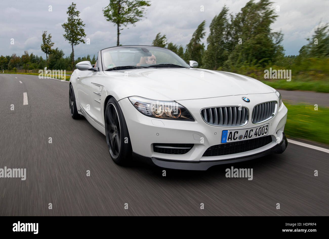 2010 AC Schnitzer BMW Z4M roadster sports car Stock Photo - Alamy