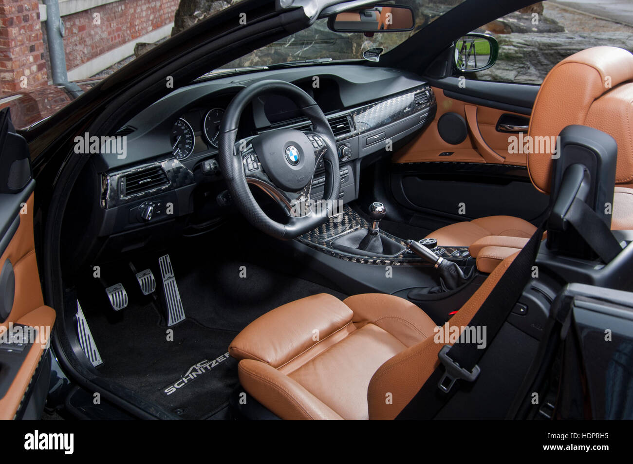 Bmw 3 series interior hi-res stock photography and images - Alamy
