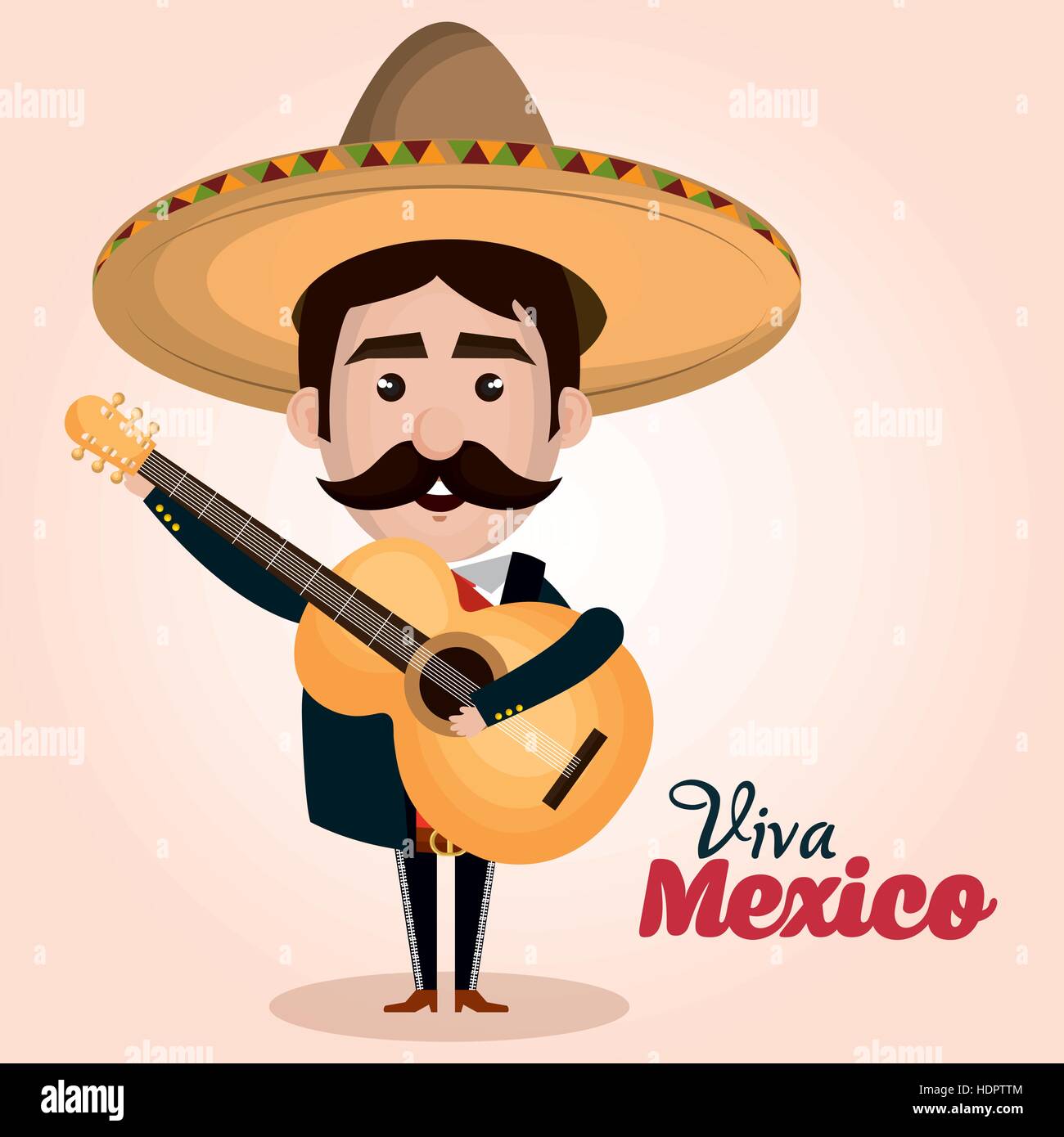 viva mexico poster celebration vector illustration design Stock Vector ...
