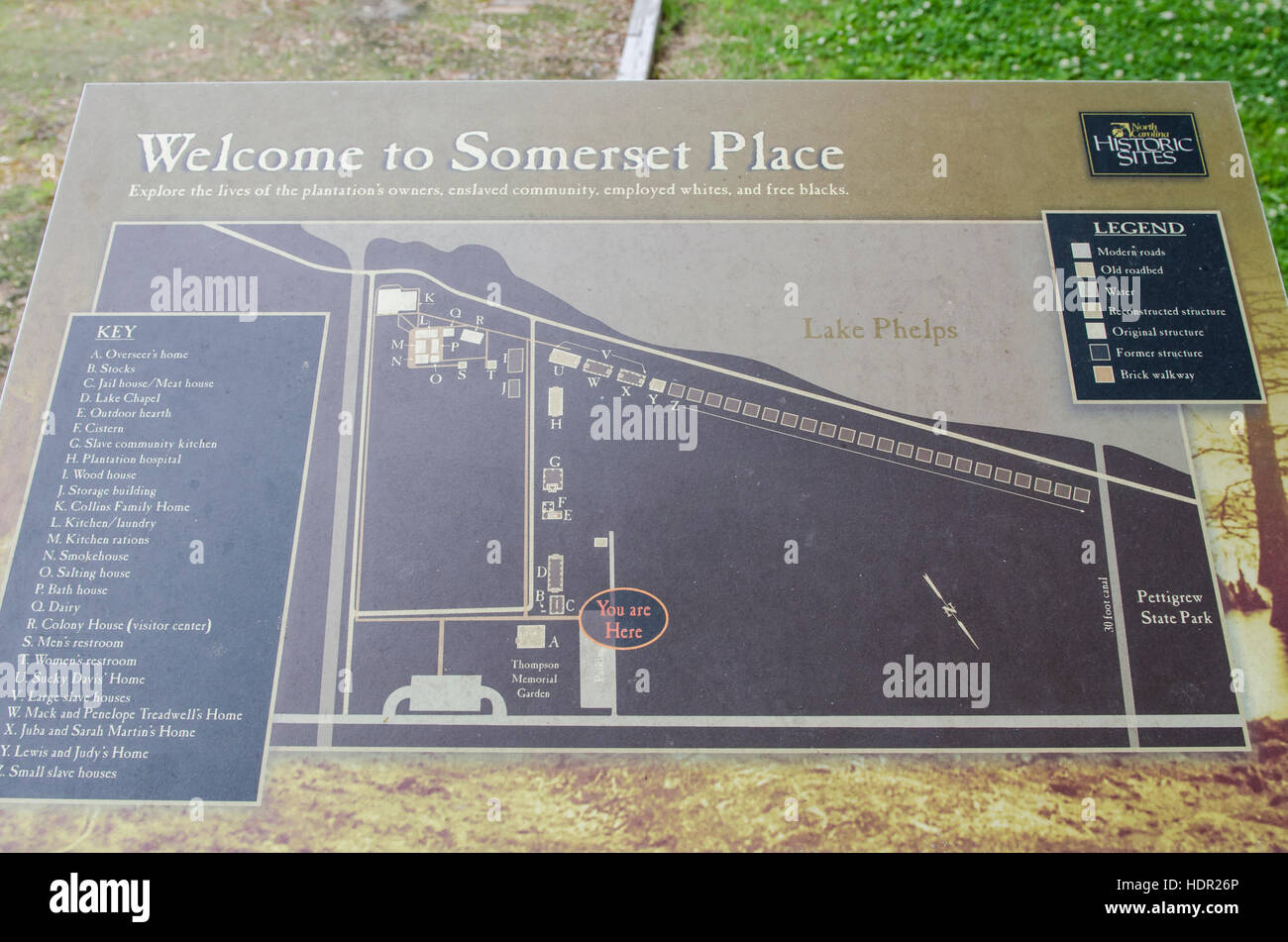 Somerset Place State Historic Plantation Site, Creswell, North Carolina