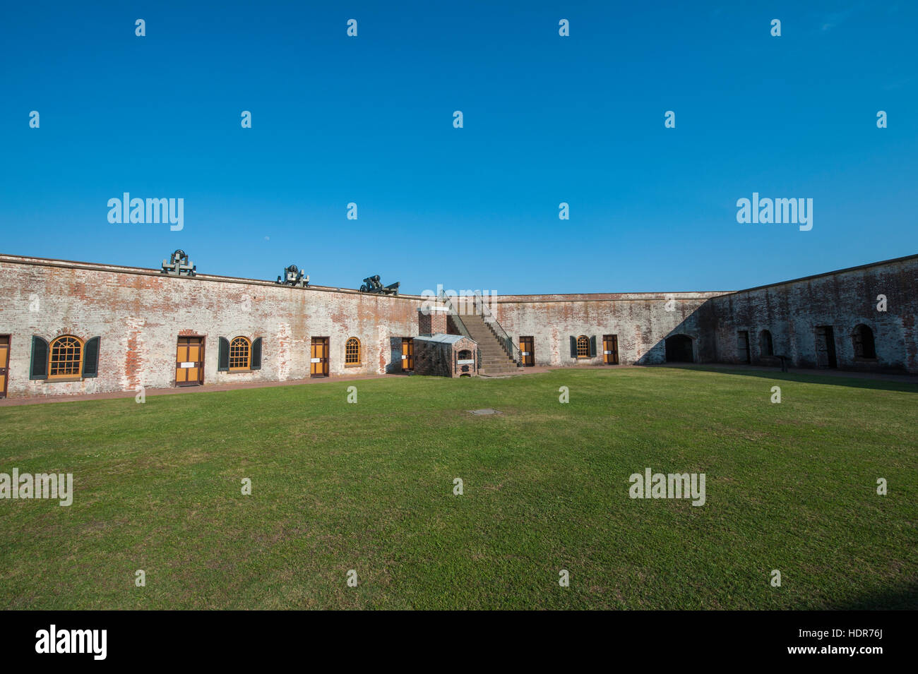 Fort Macon State Park, Atlantic Beach, North Carolina, USA. Stock Photo