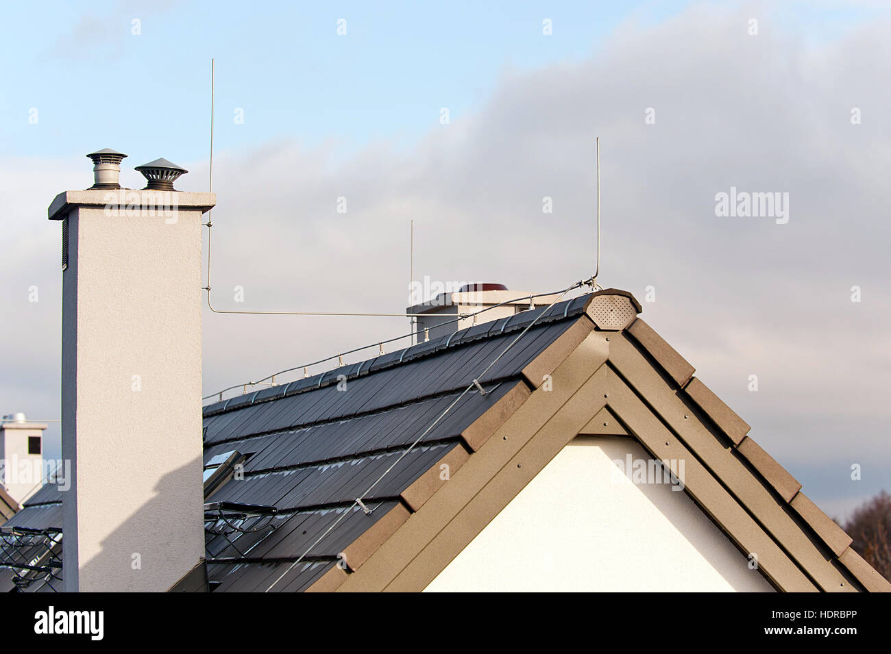 Lightning rod conductor hires stock photography and images Alamy