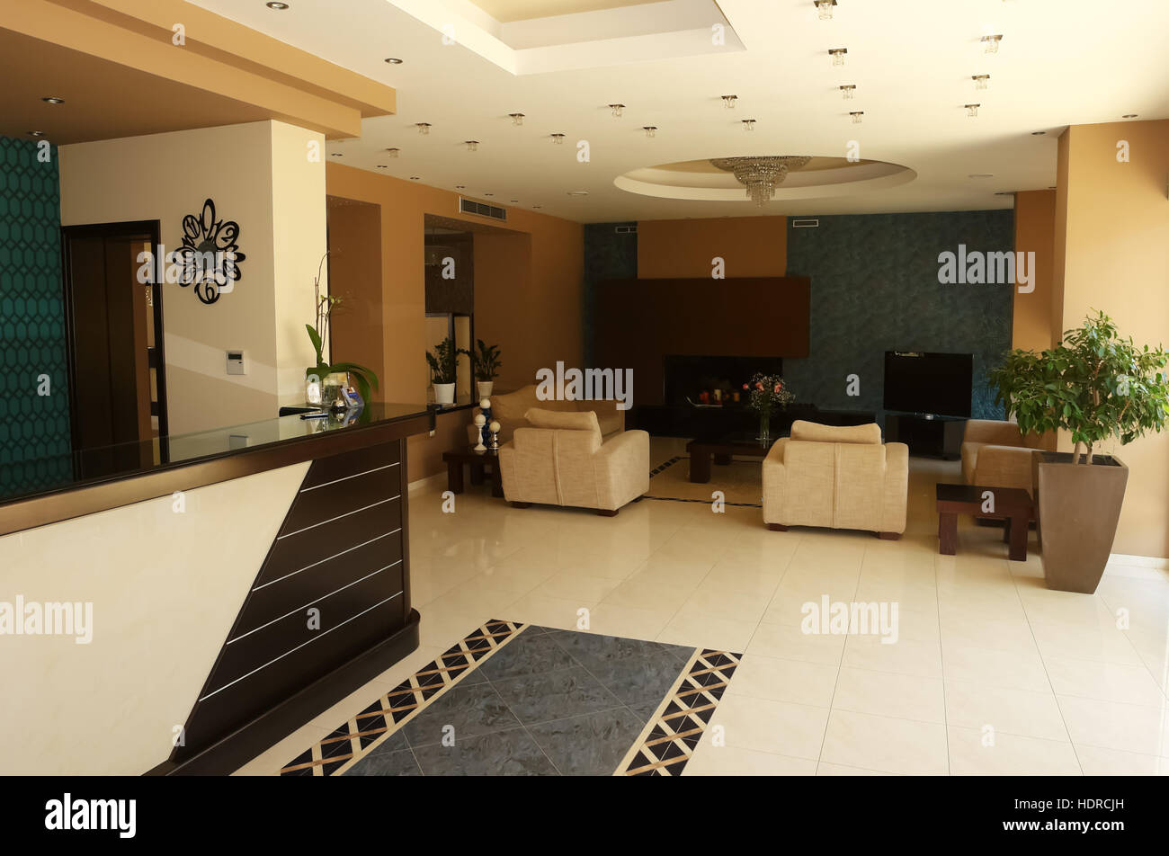 Interior of modern building hi-res stock photography and images - Alamy