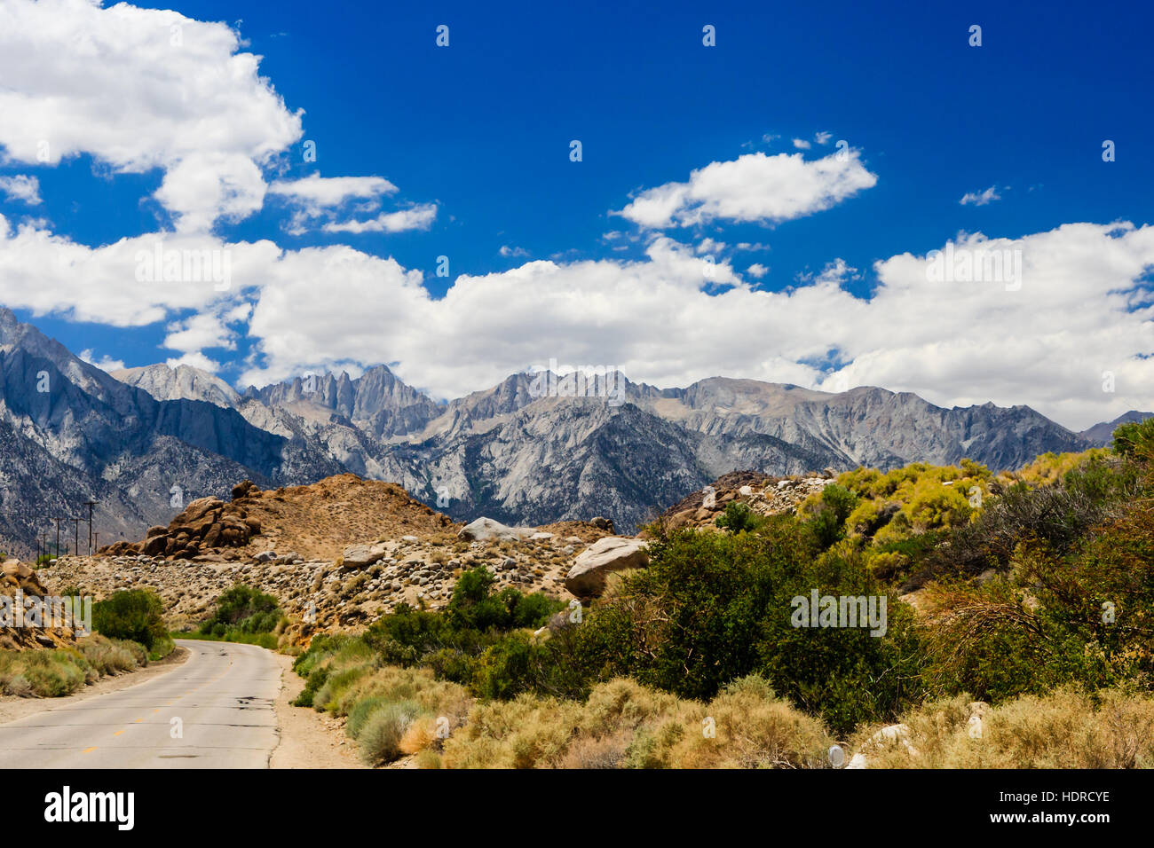 Alabama Hills are a range of hills and rock formations near the eastern