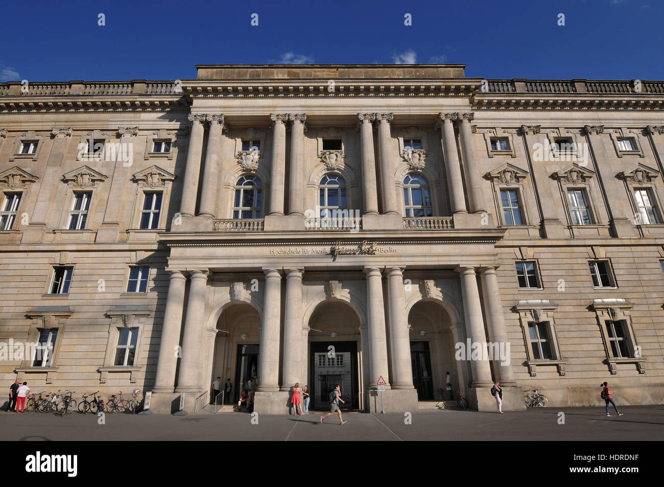 Hochschule fuer Musik, Hanns Eisler, Schlossplatz, Mitte, Berlin, Deutschland Stock Photo