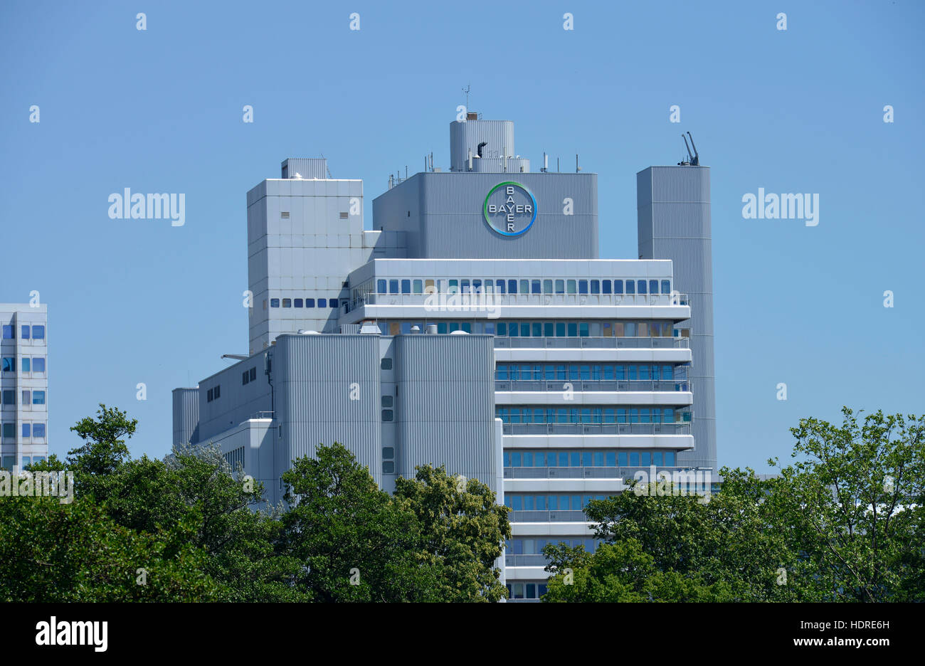 Bayer Pharma AG, Fennstrasse, Wedding, Berlin, Deutschland Stock Photo