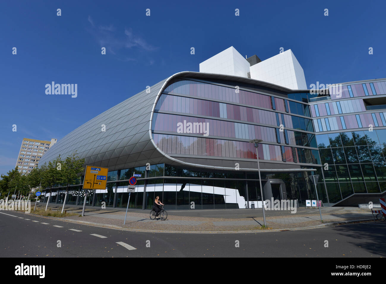 Erweiterungsbau, Deutsche Nationalbibliothek, Deutscher Platz, Leipzig ...