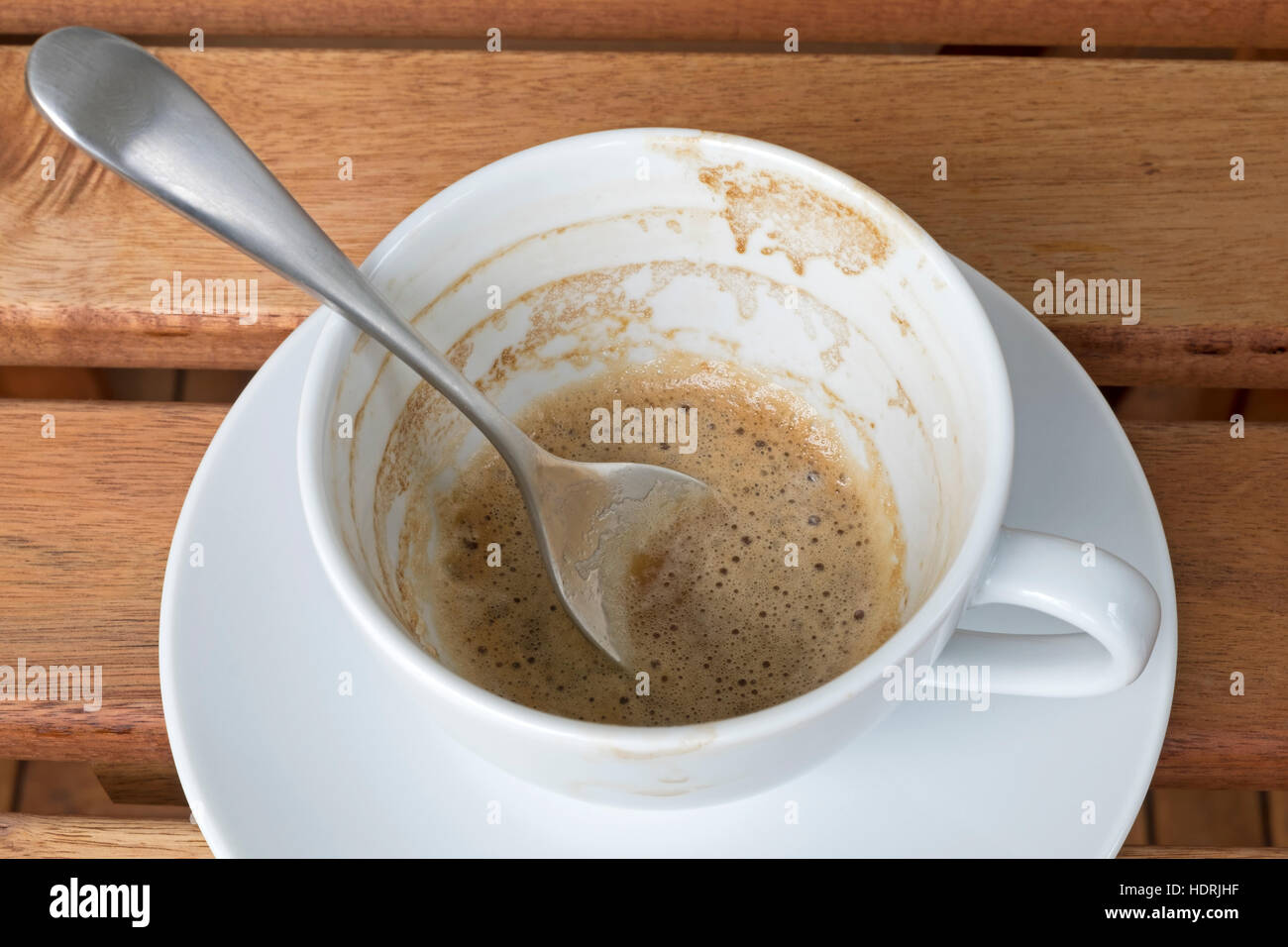 Empty coffee cup Stock Photo Alamy
