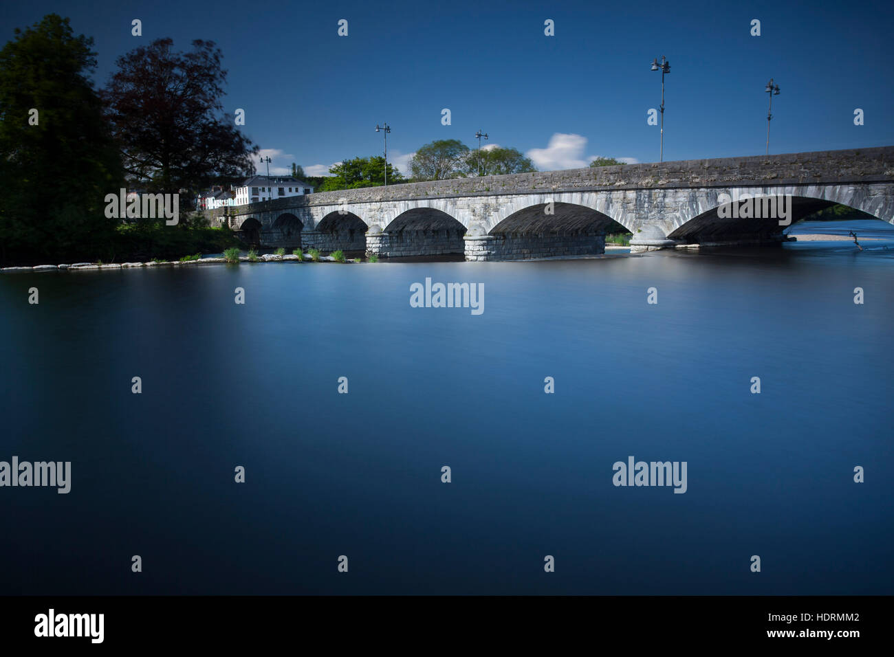 Bridge over the River Blackwater; Fermoy, County Cork, Ireland Stock