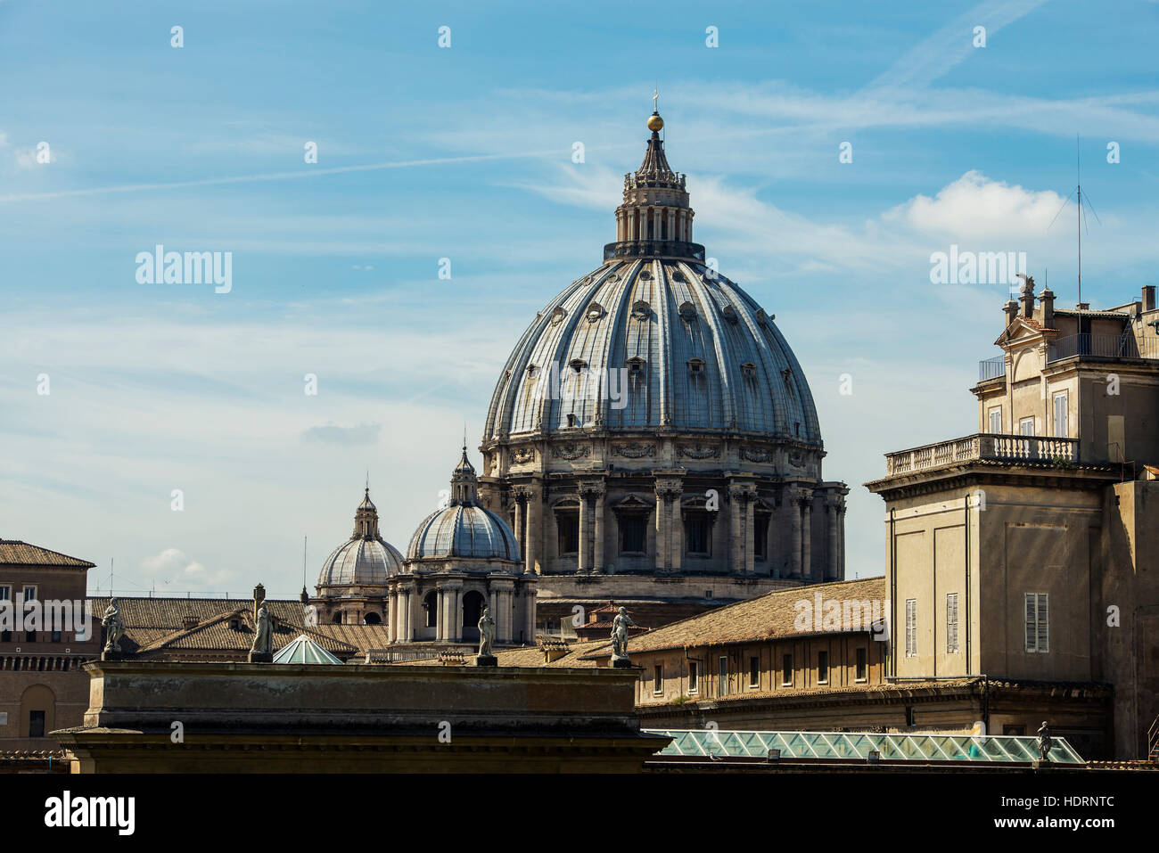 St Peter's Basilica, The Vatican; Rome, Italy Stock Photo