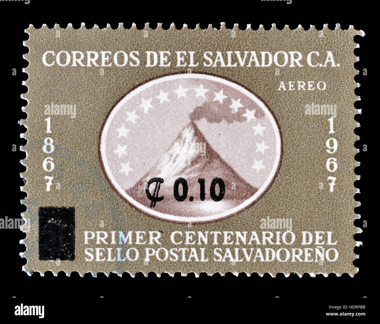 Salvador stamp 1967 Stock Photo - Alamy