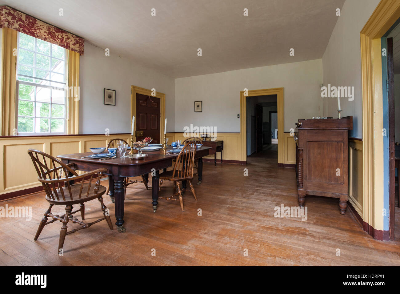 Old estate house in Historic Stagville, State Historic Site, North Carolina, USA. Stock Photo