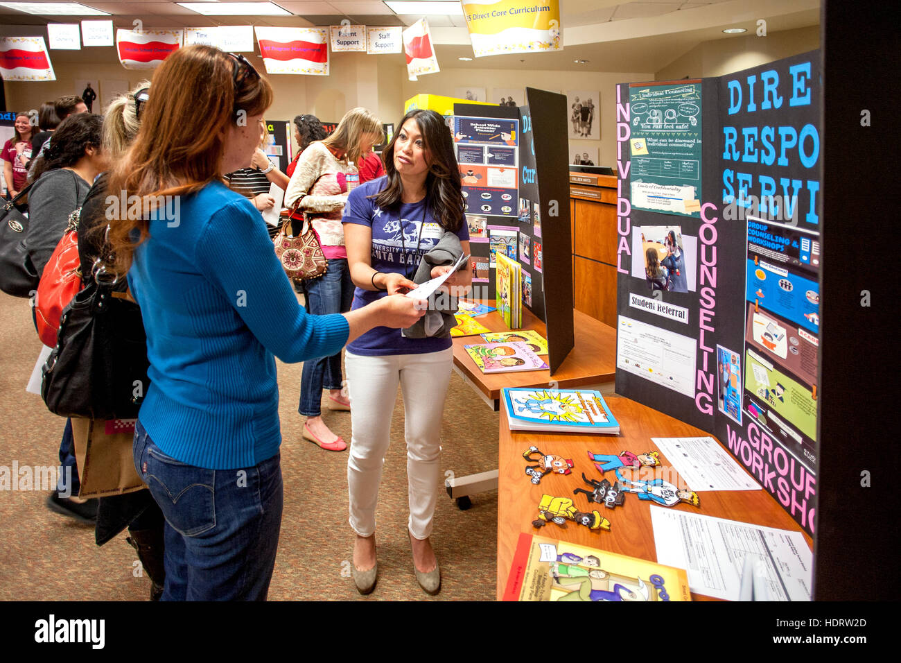 School guidance counselor hi-res stock photography and images - Alamy