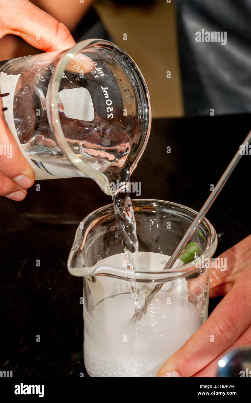 Salt water beaker hires stock photography and images Alamy